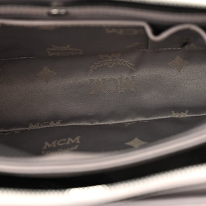 MCM Saffiano Medium Nuovo Tote Gull Gray 5 of 14