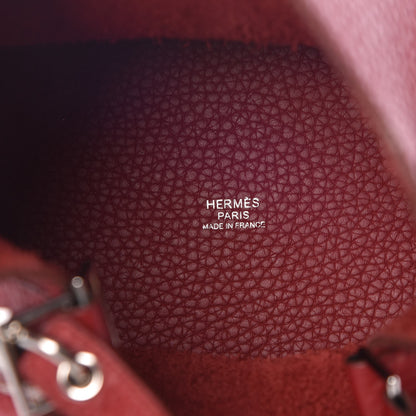 Hermes Taurillon Clemence Picotin Lock 18 PM Rubis 5 of 10