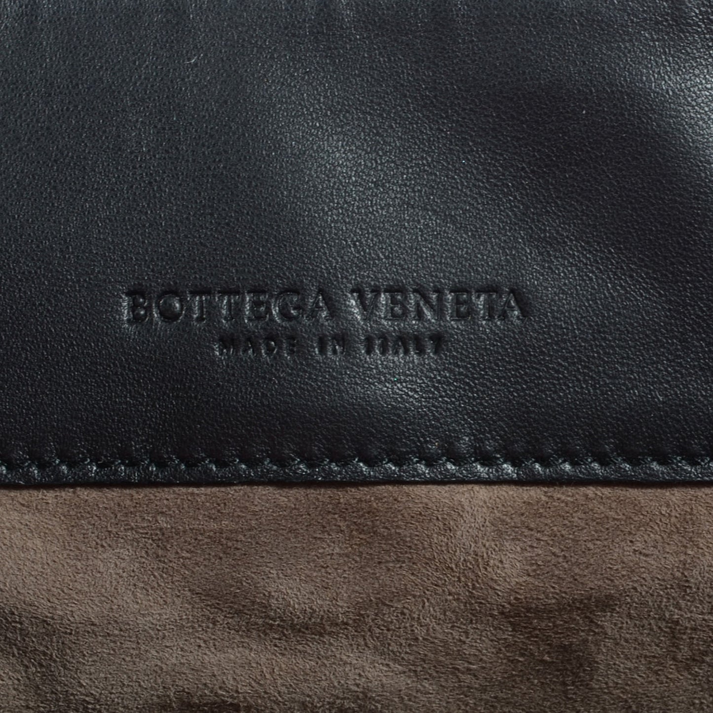 Ayers Intrecciato Karung Clutch Black