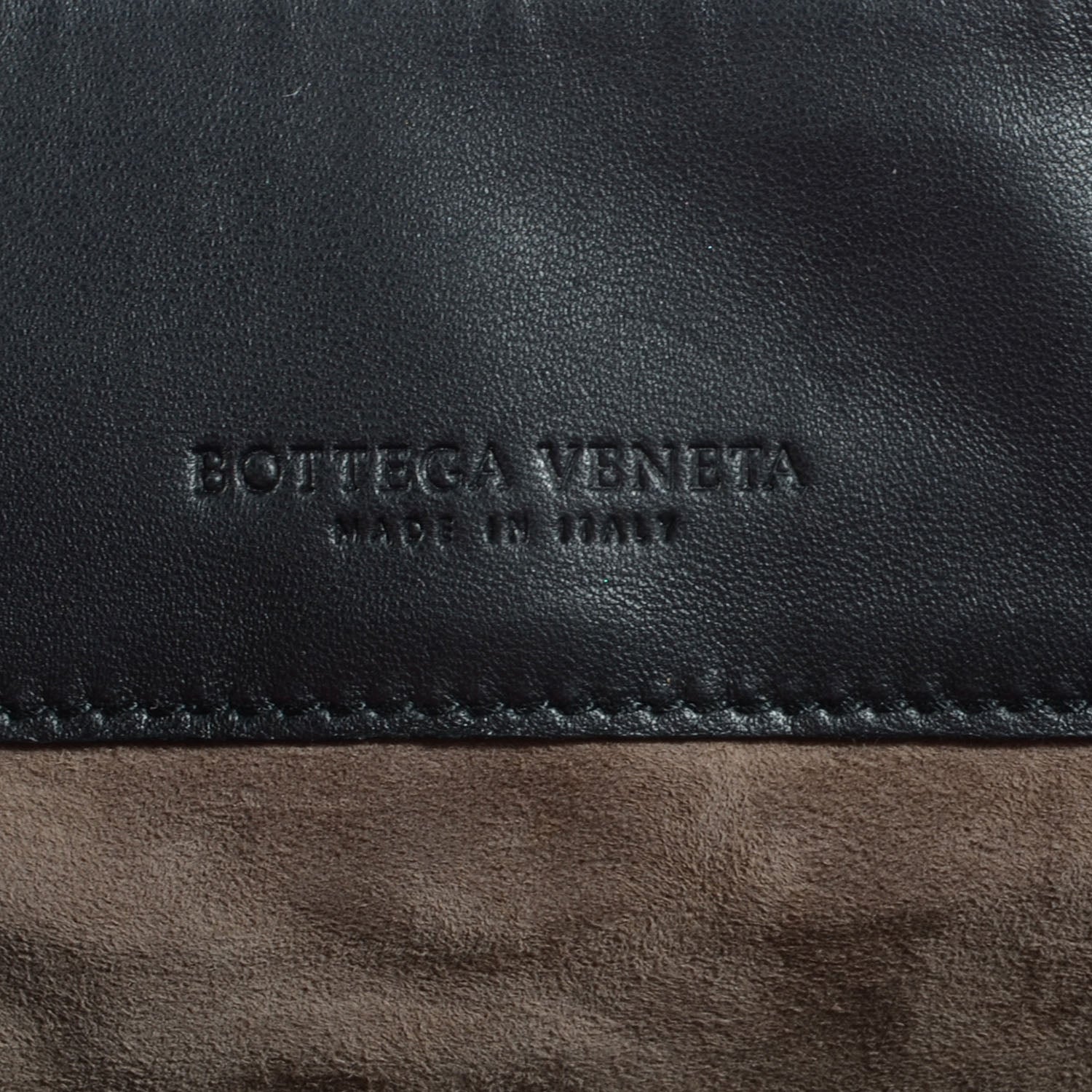 Bottega Veneta Ayers Intrecciato Karung Clutch Black 6 of 8