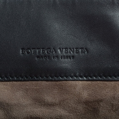 Bottega Veneta Ayers Intrecciato Karung Clutch Black 6 of 8