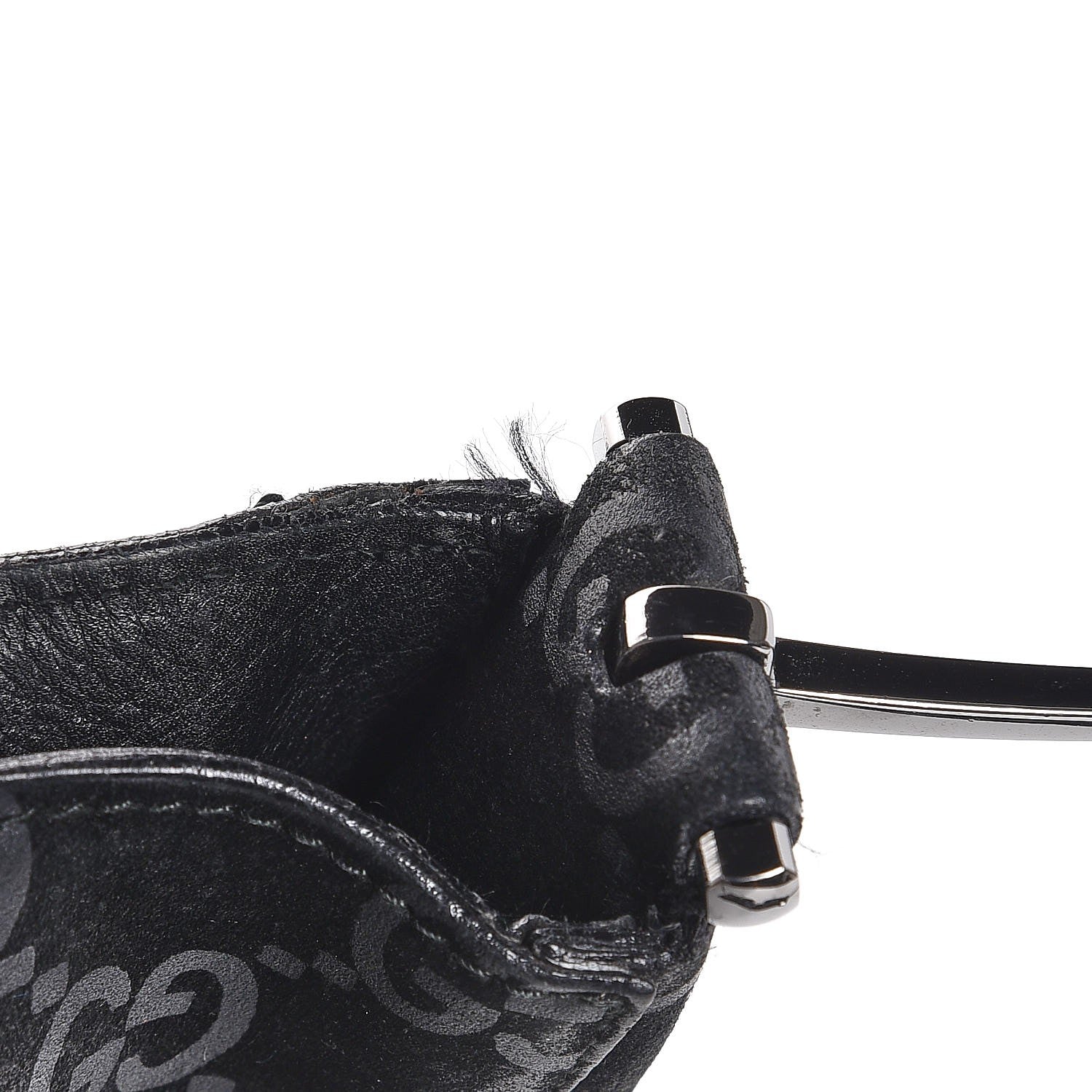 Gucci Suede Guccissima Hobo Black 11 of 11