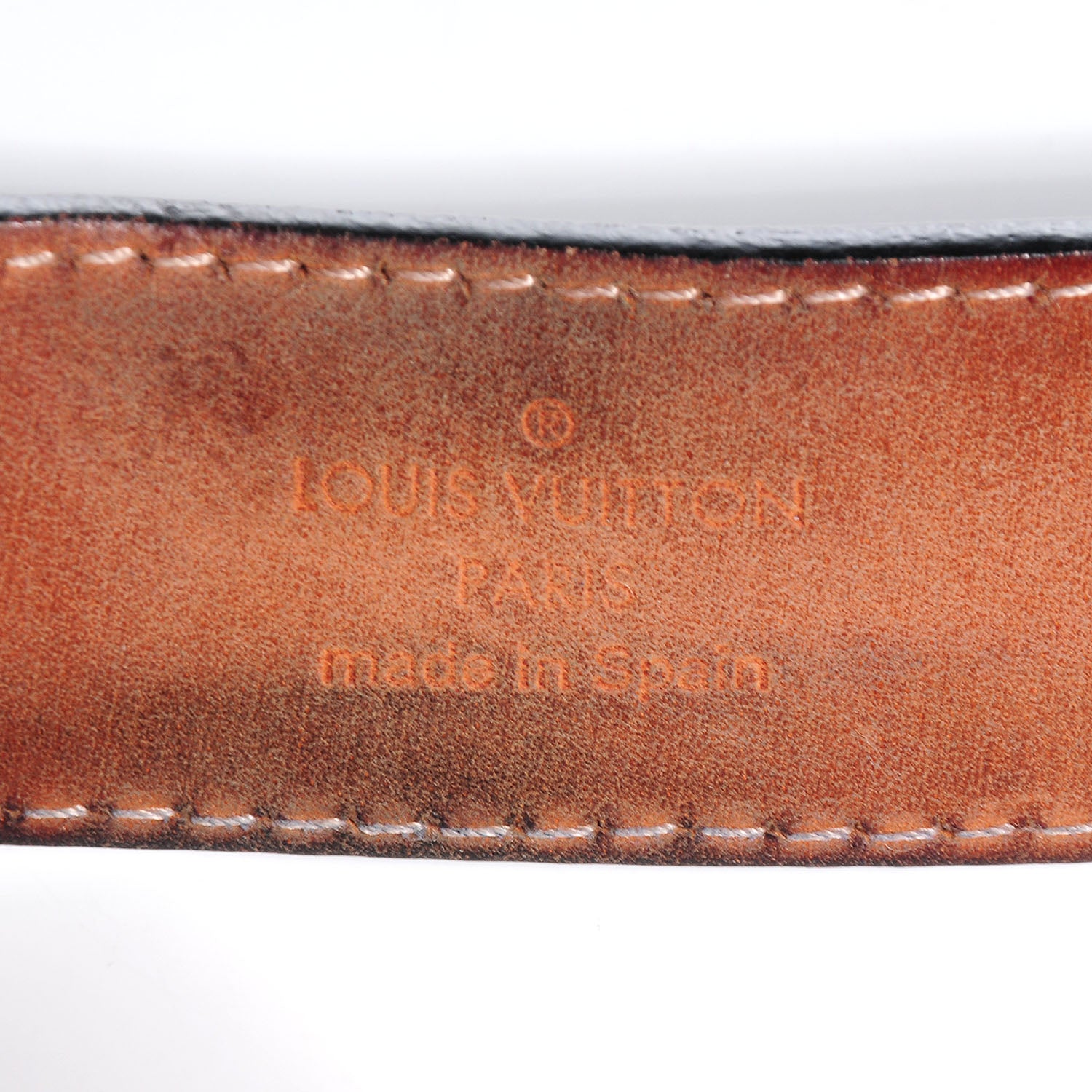 Louis Vuitton Epi LV Initiales Belt 80 32 Black 4 of 8