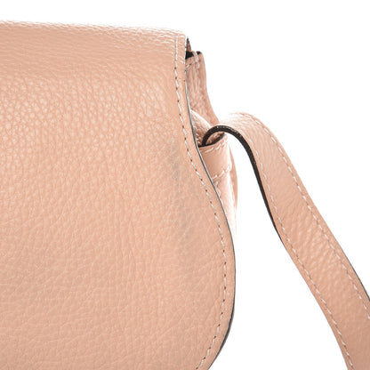 Chloe Calfskin Mini Marcie Round Crossbody Bag Blush Nude 7 of 8