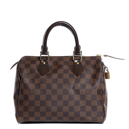 Louis Vuitton Damier Ebene Speedy 25 1 of 7