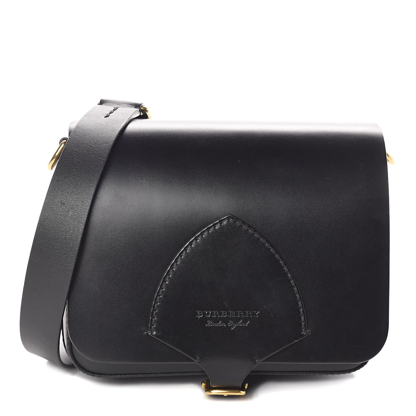 Supple Bridle Square Satchel Black