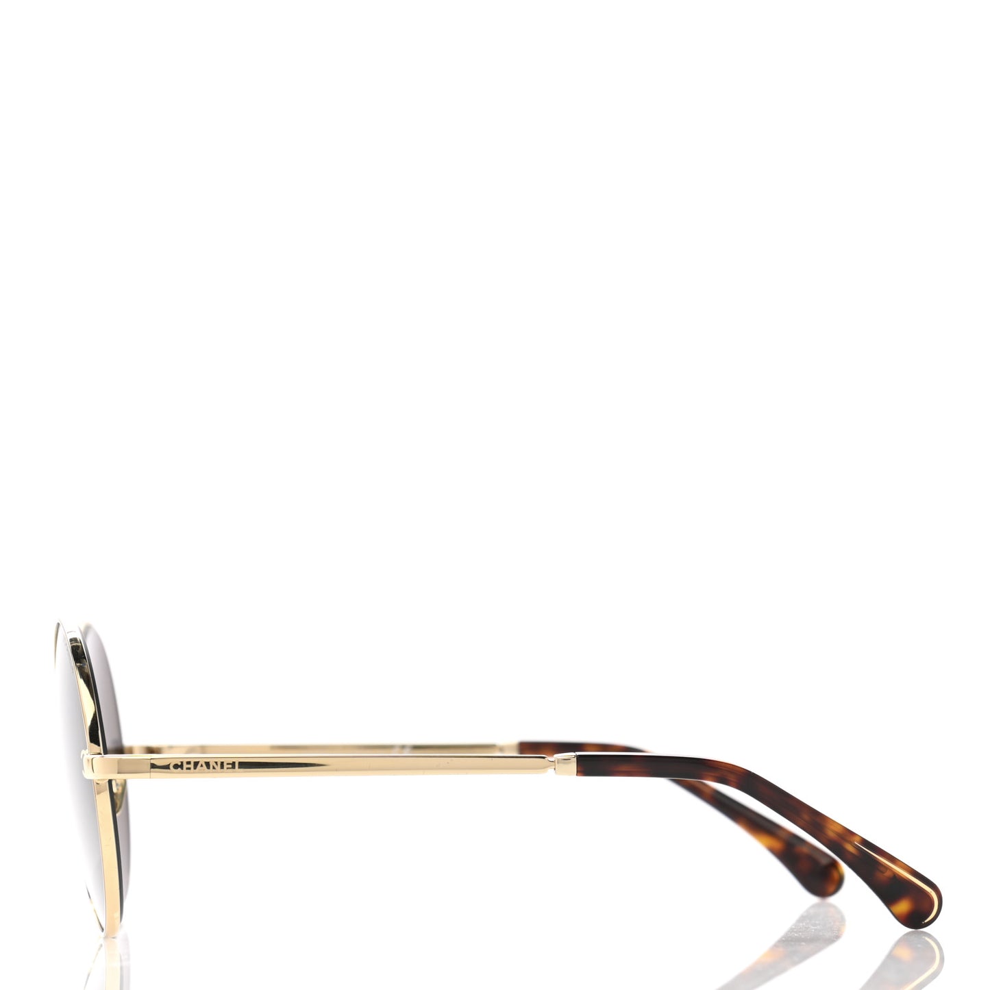Round Sunglasses 4268 Gold