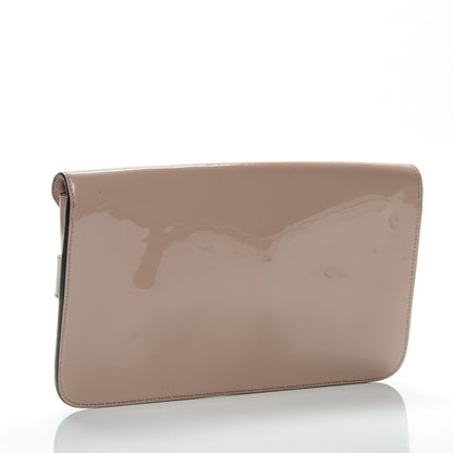 Gucci Patent Large Bright Bit Clutch Dark Cipria 3 of 7