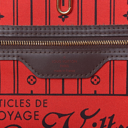 Louis Vuitton Damier Ebene Neverfull GM 6 of 10