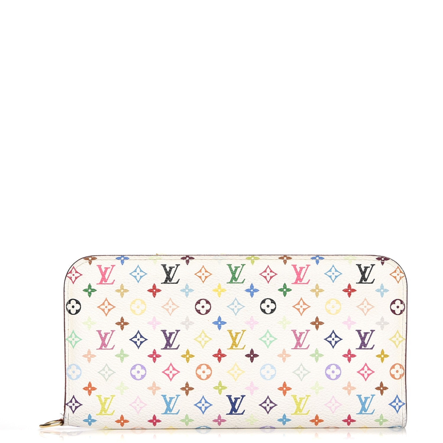 Louis Vuitton Monogram Multicolor Insolite Wallet White Citron 1 of 9
