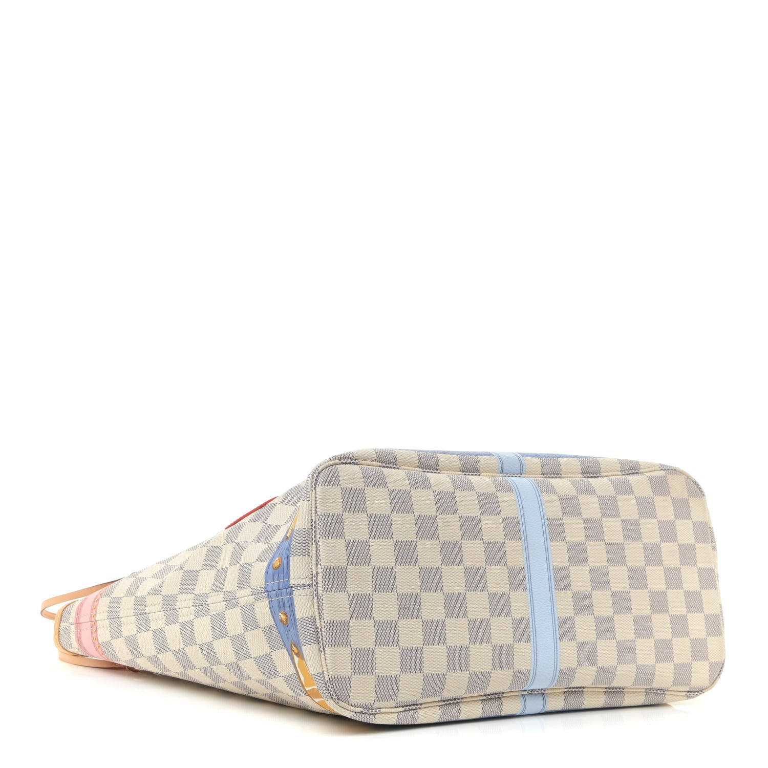 Louis Vuitton Damier Azur Summer Trunks Neo Neverfull MM 4 of 13