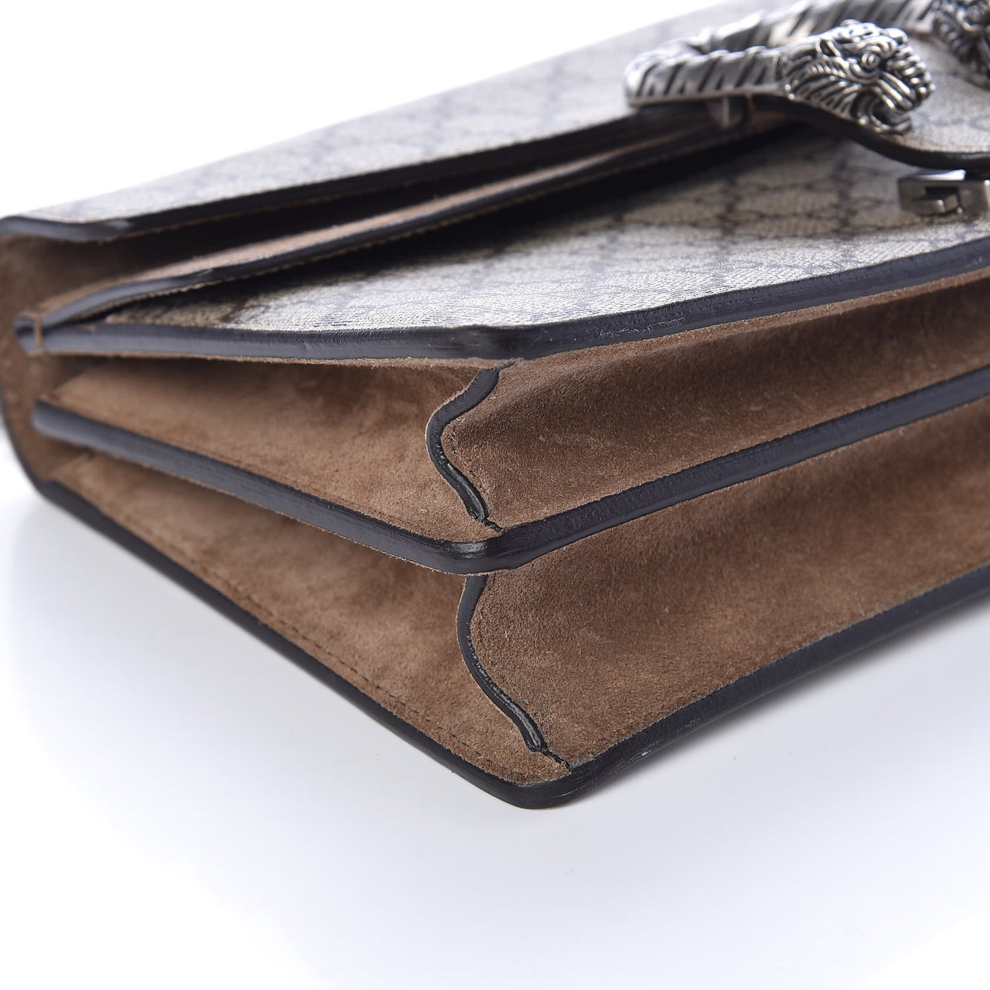 GG Supreme Monogram Small Dionysus Shoulder Bag Taupe