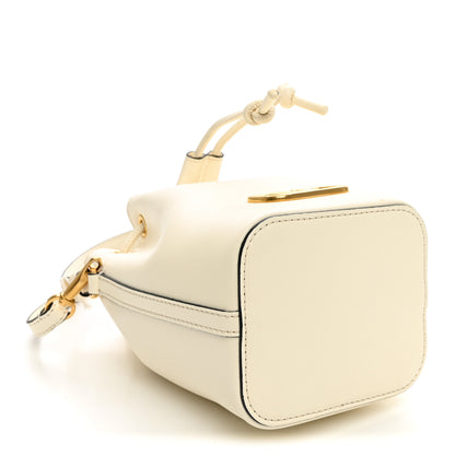 Valentino Garavani Nappa Mini VLogo Signature Bucket Bag Light Ivory 4 of 9