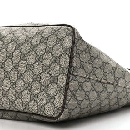 Gucci Soft GG Supreme Monogram Courrier Medium Crossbody Tote Beige New Acero 9 of 9