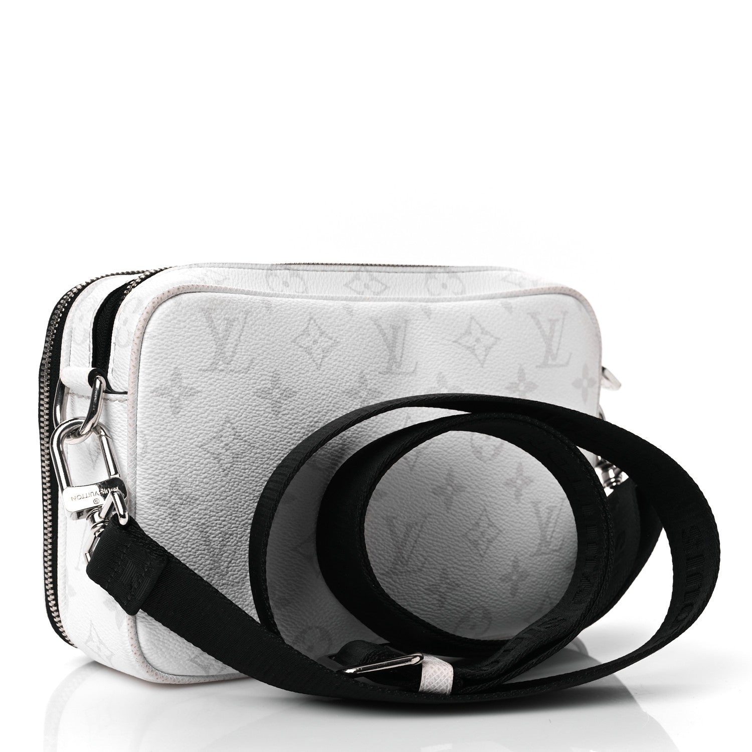 Louis Vuitton Taiga Monogram Alpha Messenger Optic White 2 of 10