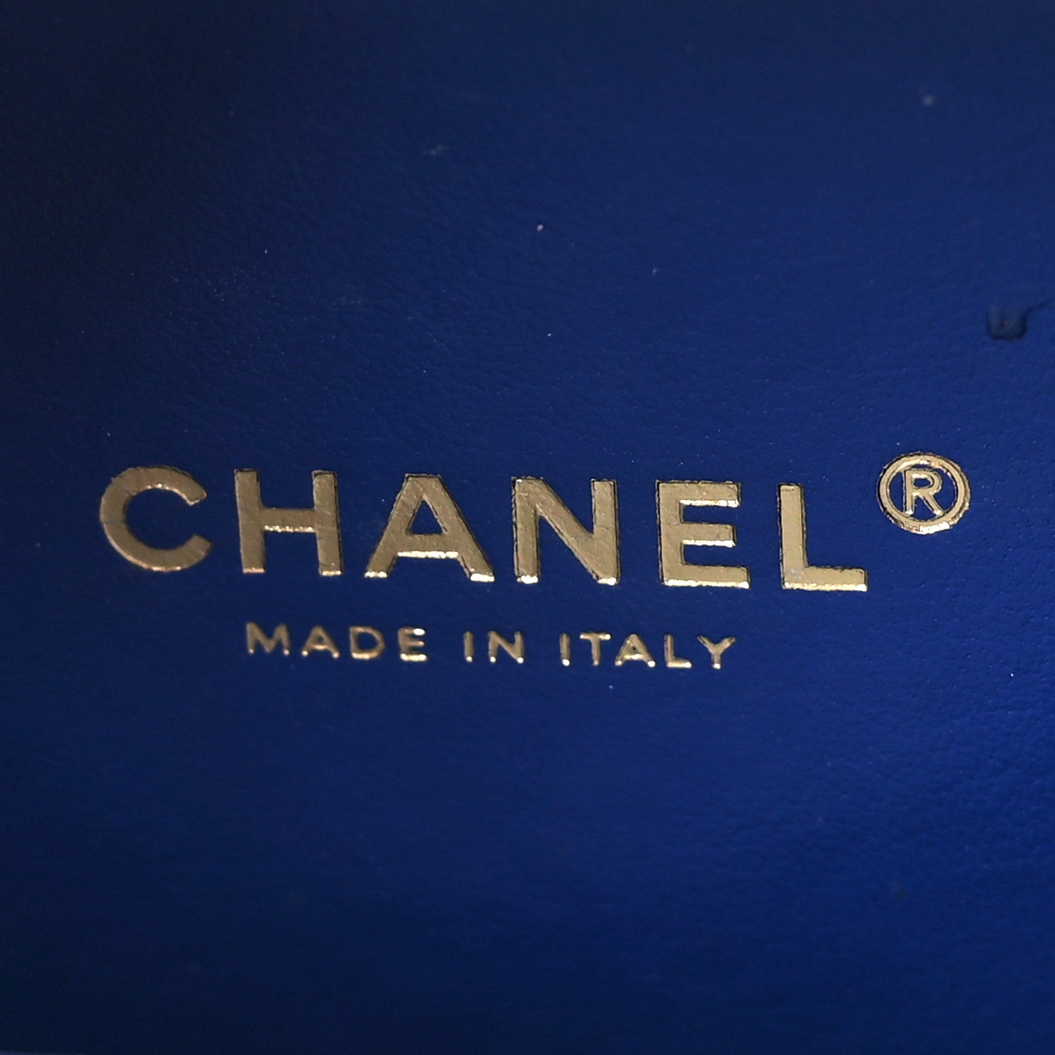 Chanel Jersey Quilted Small CC Filigree Vanity Case Blue Green 6 of 12