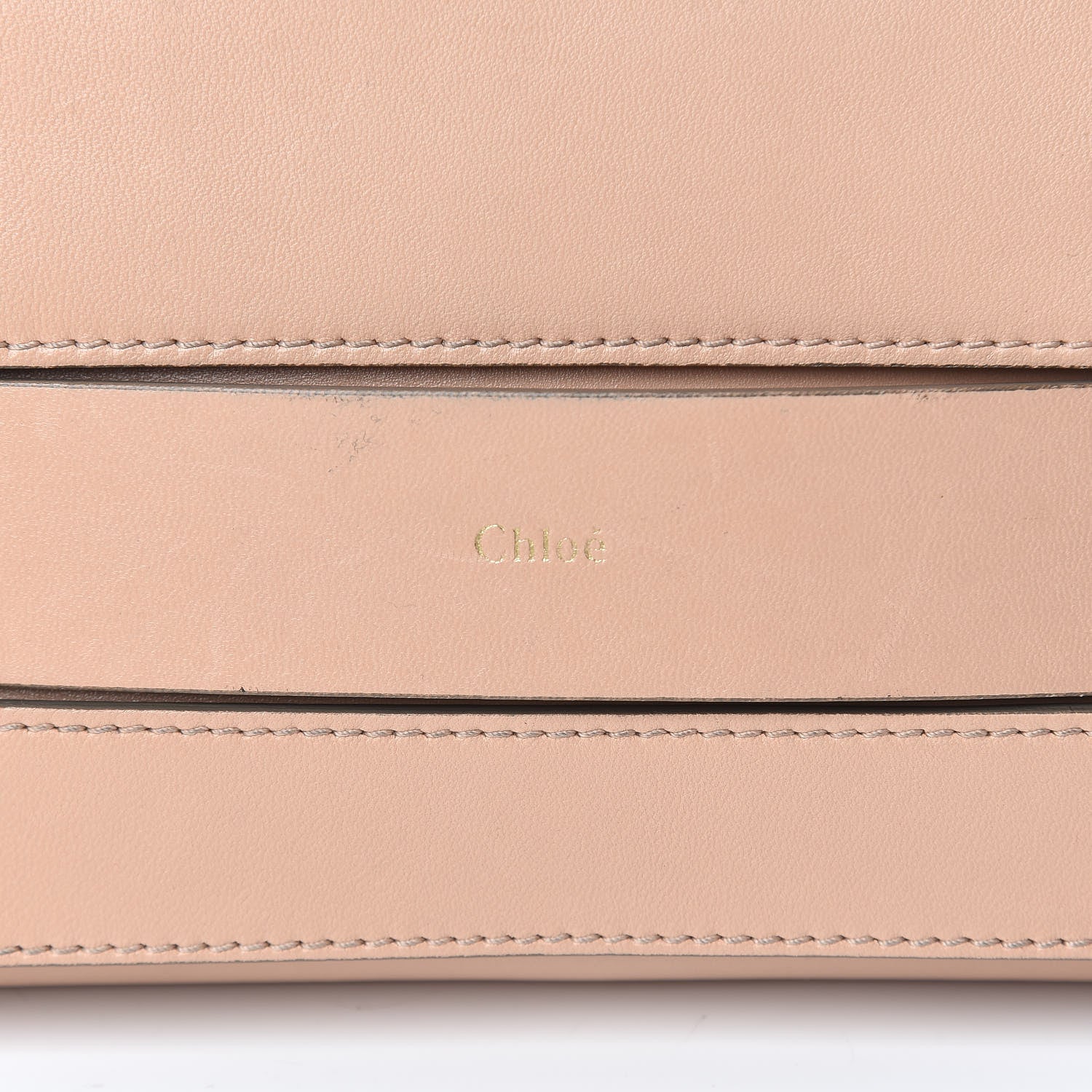 Chloe Nappa Medium Elle Chain Clutch Blush Nude 7 of 9