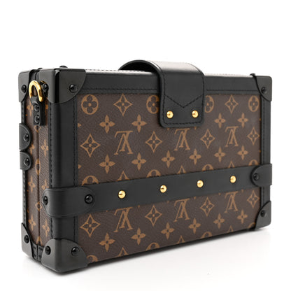 Louis Vuitton Monogram Petite Malle Black 3 of 10
