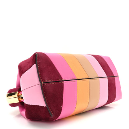 Fendi Nappa Suede Striped Inlay Small Fendi First Multicolor 4 of 11