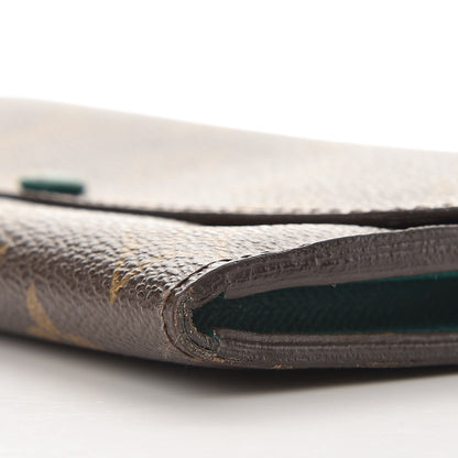 Louis Vuitton Monogram Emilie Wallet Vert 8 of 9