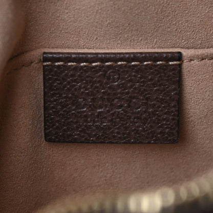 Gucci GG Supreme Monogram Web Mini Ophidia Shoulder Bag Brown 6 of 9