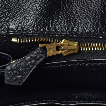 Hermes Fjord Birkin 35 Black 18 of 48