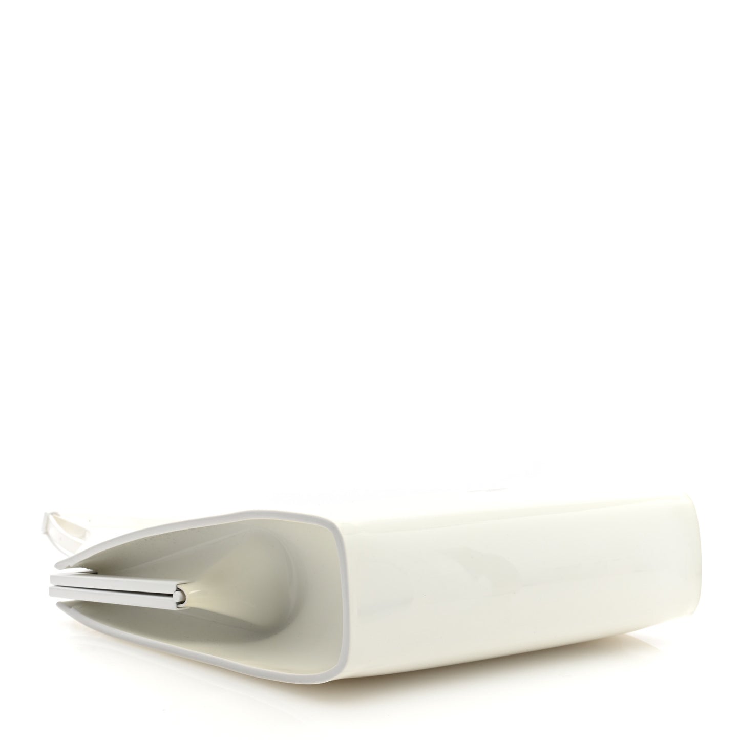 Vinyl Le-Anne Marie Shoulder Bag White Powder