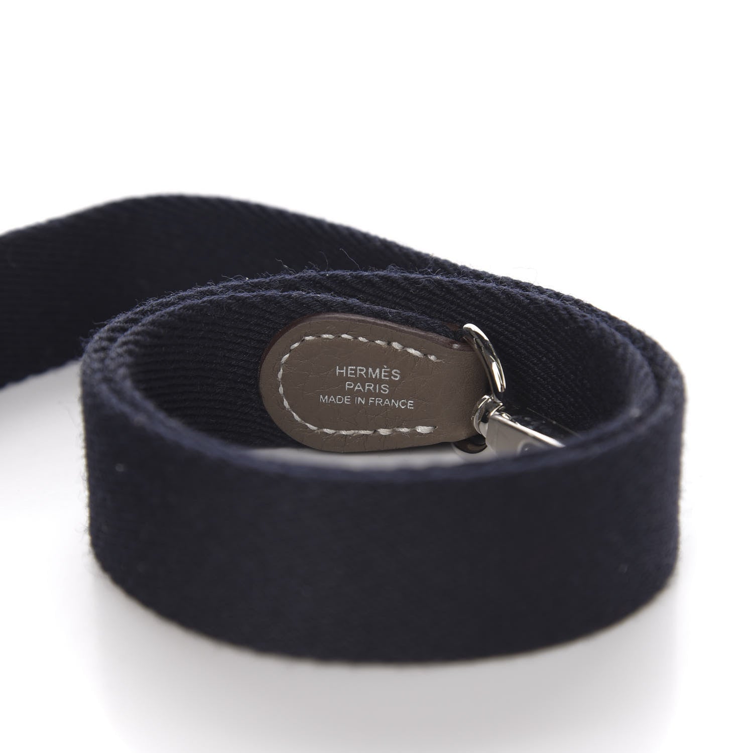 Hermes Taurillon Clemence Amazone Evelyne TPM Etoupe Bleu Indigo 7 of 12