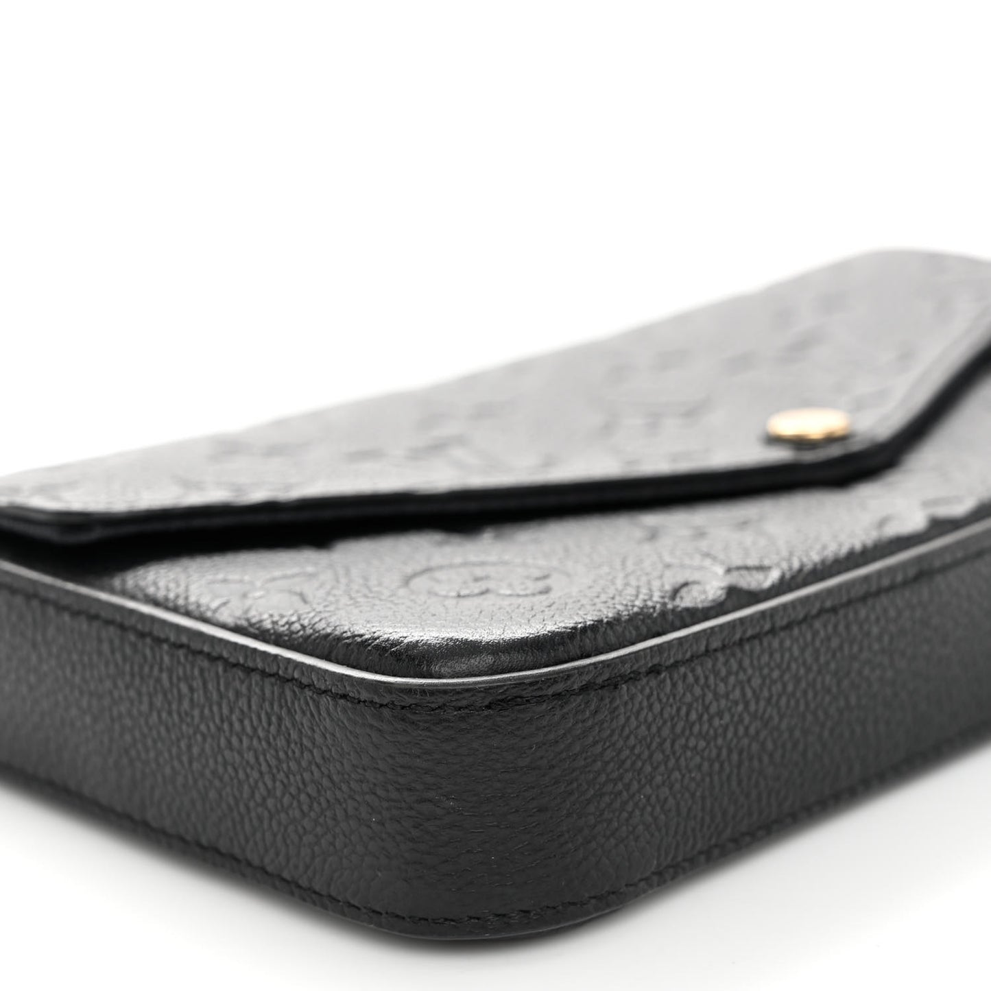 Empreinte Pochette Felicie Chain Wallet Black