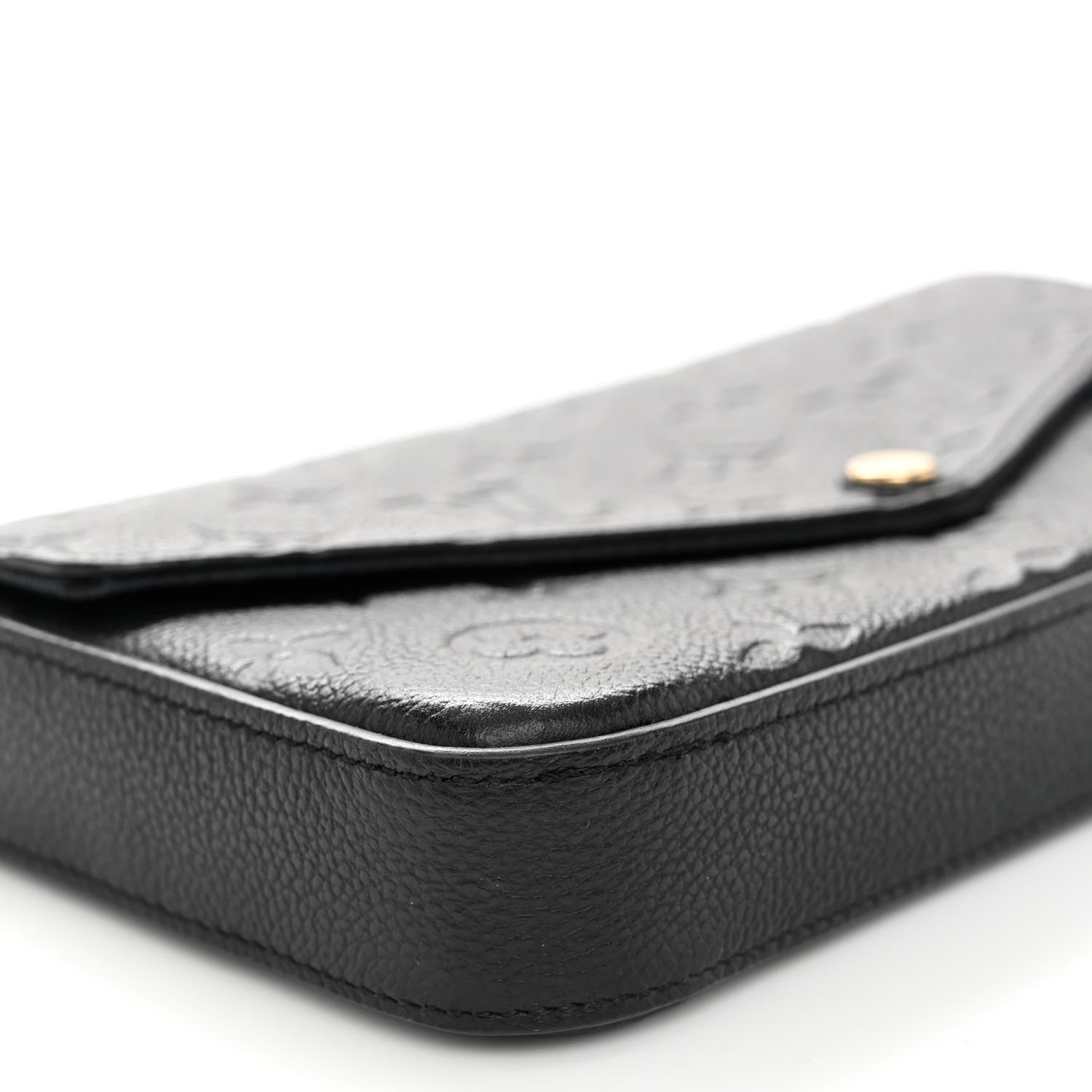 Louis Vuitton Empreinte Pochette Felicie Chain Wallet Black 8 of 10