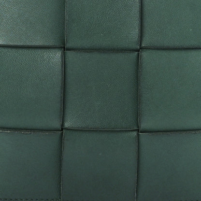 Bottega Veneta Lambskin Maxi Intrecciato Cassette Crossbody Bag Raintree Green 9 of 12