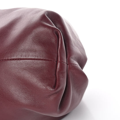 Bottega Veneta Smooth Butter Calf The Pouch Oversized Clutch Bordeaux 10 of 10