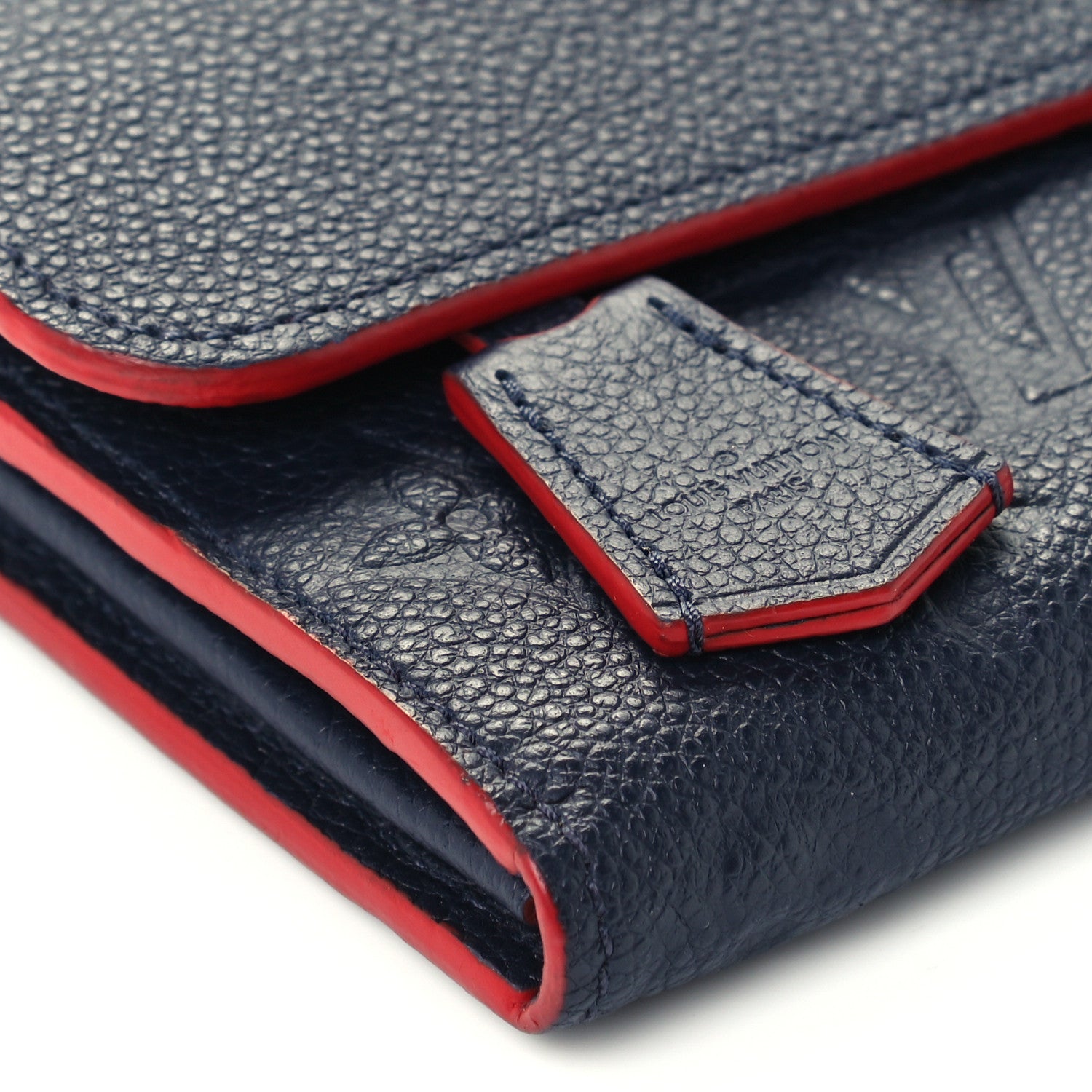 Louis Vuitton Empreinte Pont-Neuf Wallet Marine Rouge 9 of 10