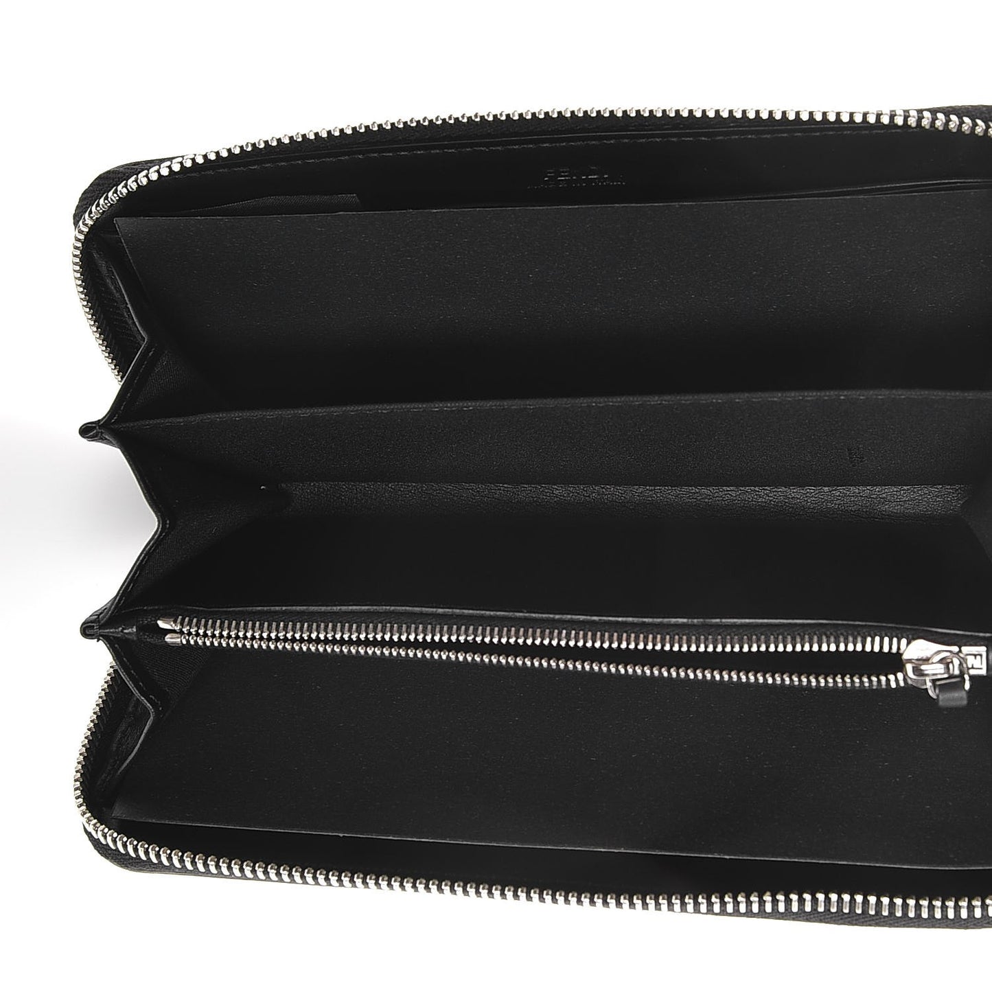 Vitello Liberty Fun Fair Studded Zip Around Wallet Black Multicolor