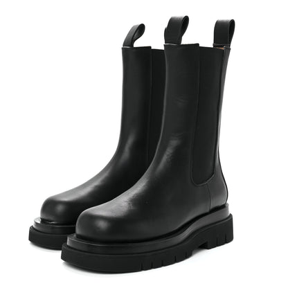 Bottega Veneta Calfskin The Lug Chelsea 55mm Boots 38 Black 3 of 8