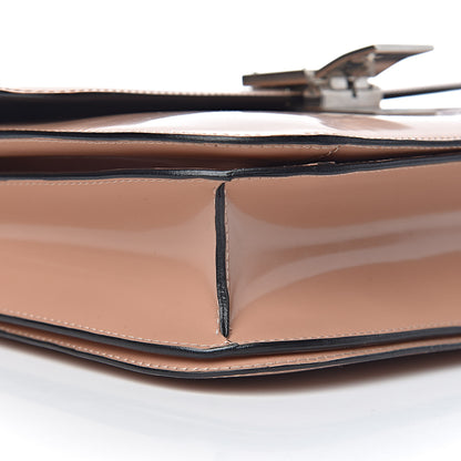 Celine Spazzolato Calfskin Medium Classic Box Flap Bag Nude 18 of 20