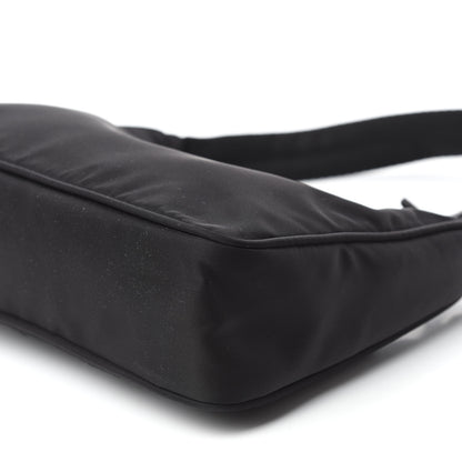Prada Tessuto Nylon Mini Re-Edition 2000 Bag Black 7 of 14