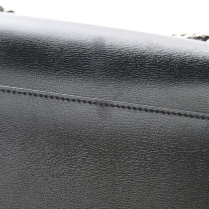 Saint Laurent Calfskin Large Monogram Sunset Black 12 of 13