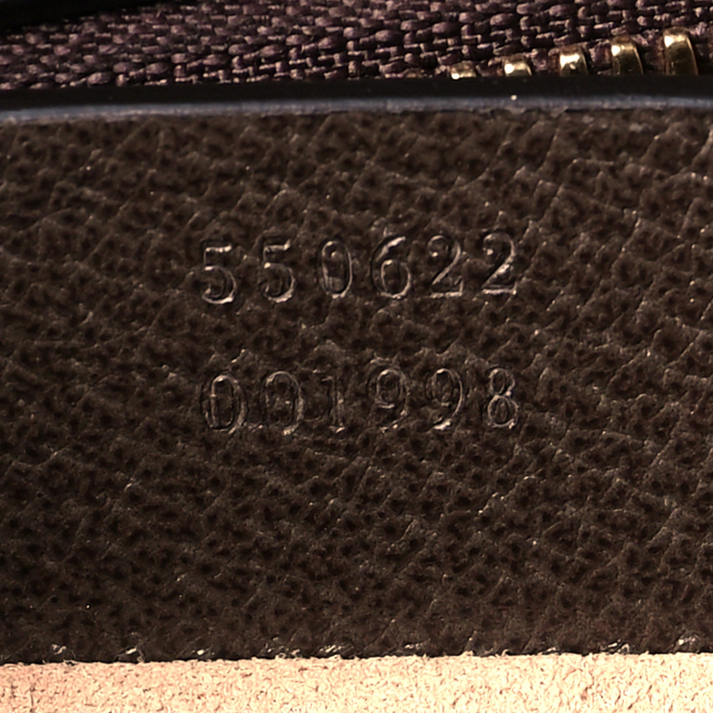 GG Supreme Web Small Ophidia Top Handle Shoulder Bag Brown
