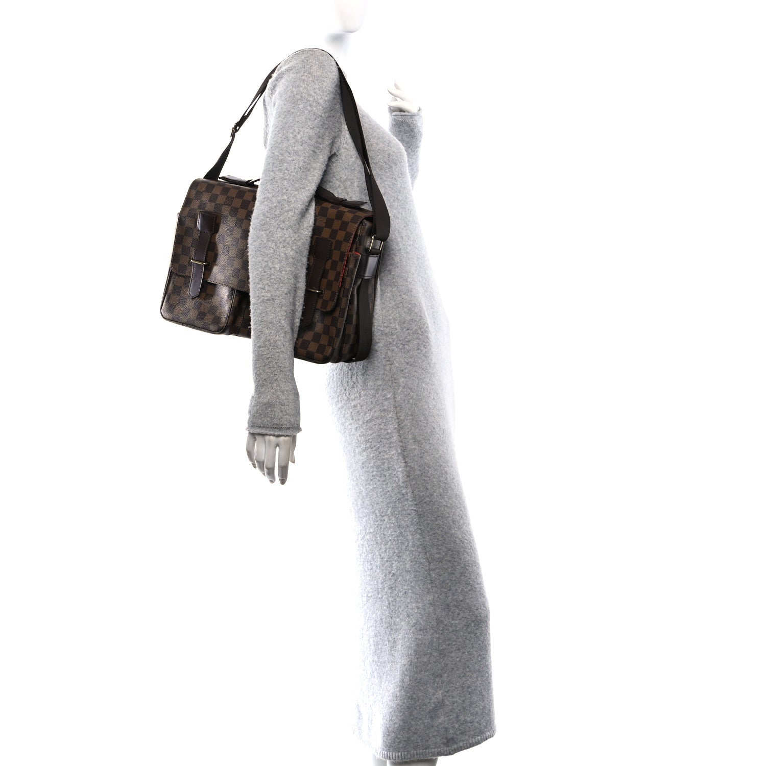 Louis Vuitton Damier Ebene Broadway Messenger Bag 2 of 9