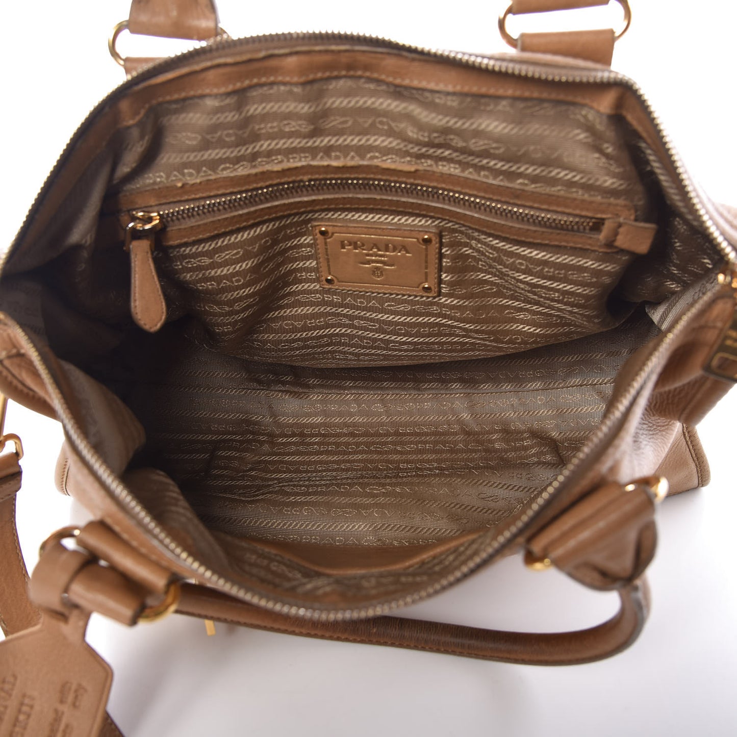 Cervo Deerskin Shoulder Bag Sabbia