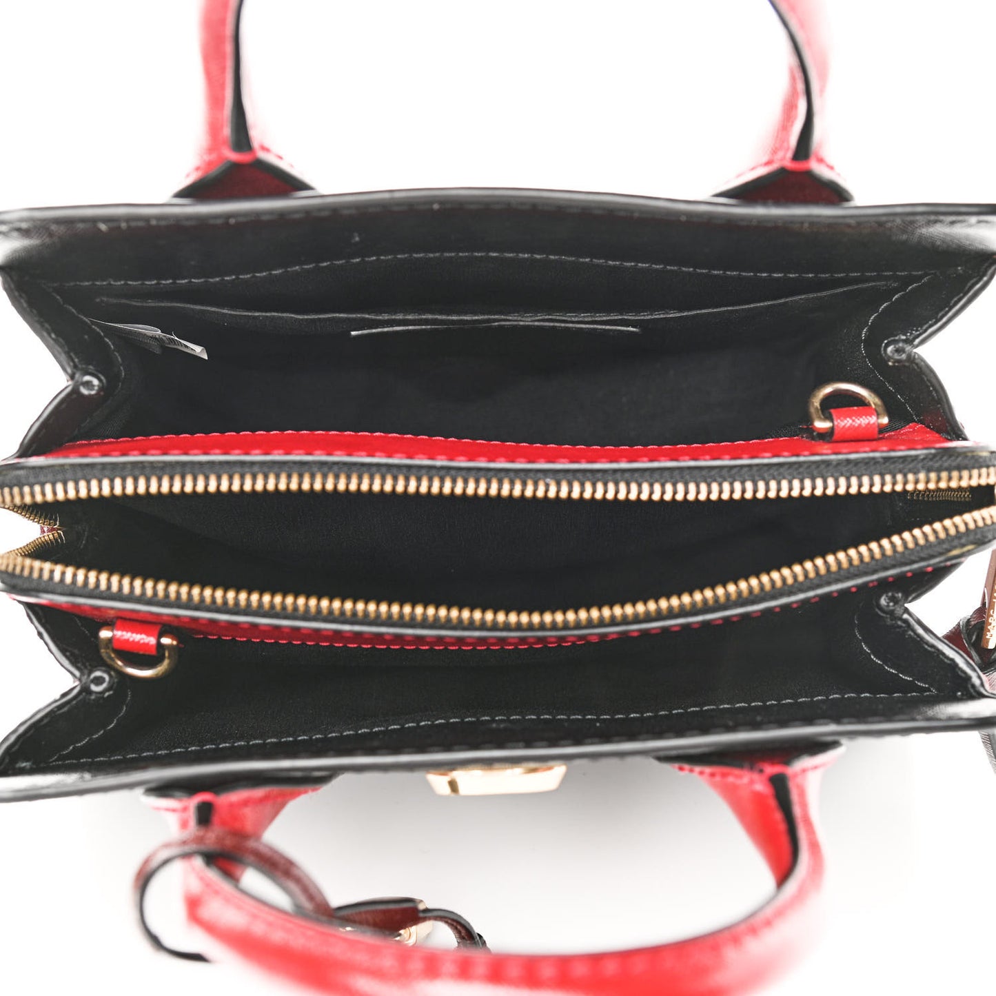Saffiano Little Big Shot Tote Black