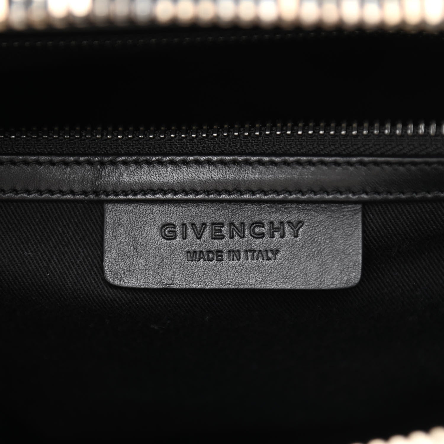 Givenchy Shiny Lord Calfskin Medium Antigona Black 6 of 9