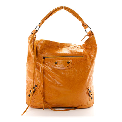 Balenciaga Agneau Classic Hardware Day Hobo Marigold 1 of 9