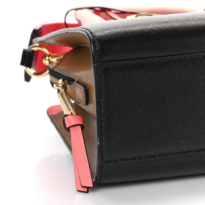 Marc Jacobs Saffiano Little Big Shot Tote Black Gazelle 7 of 8