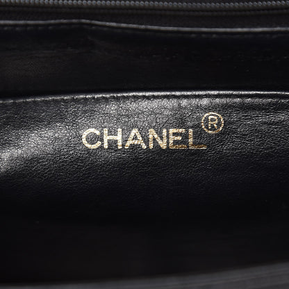 Chanel Caviar Vertical Quilted Kelly Flap Bag Black 6 of 13
