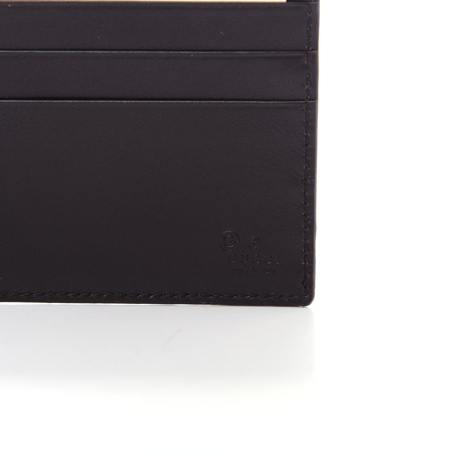 Gucci Microguccissima Bi-Fold Wallet Testa di Moro 6 of 8