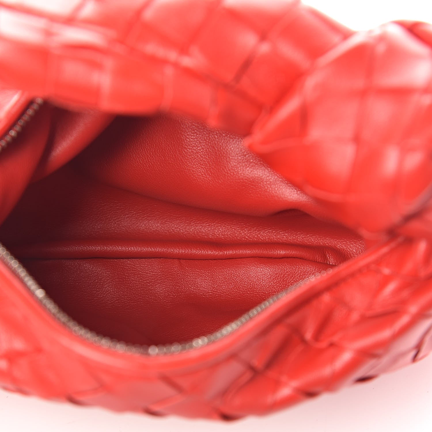 Bottega Veneta Nappa Intrecciato Mini Jodie Red 5 of 9