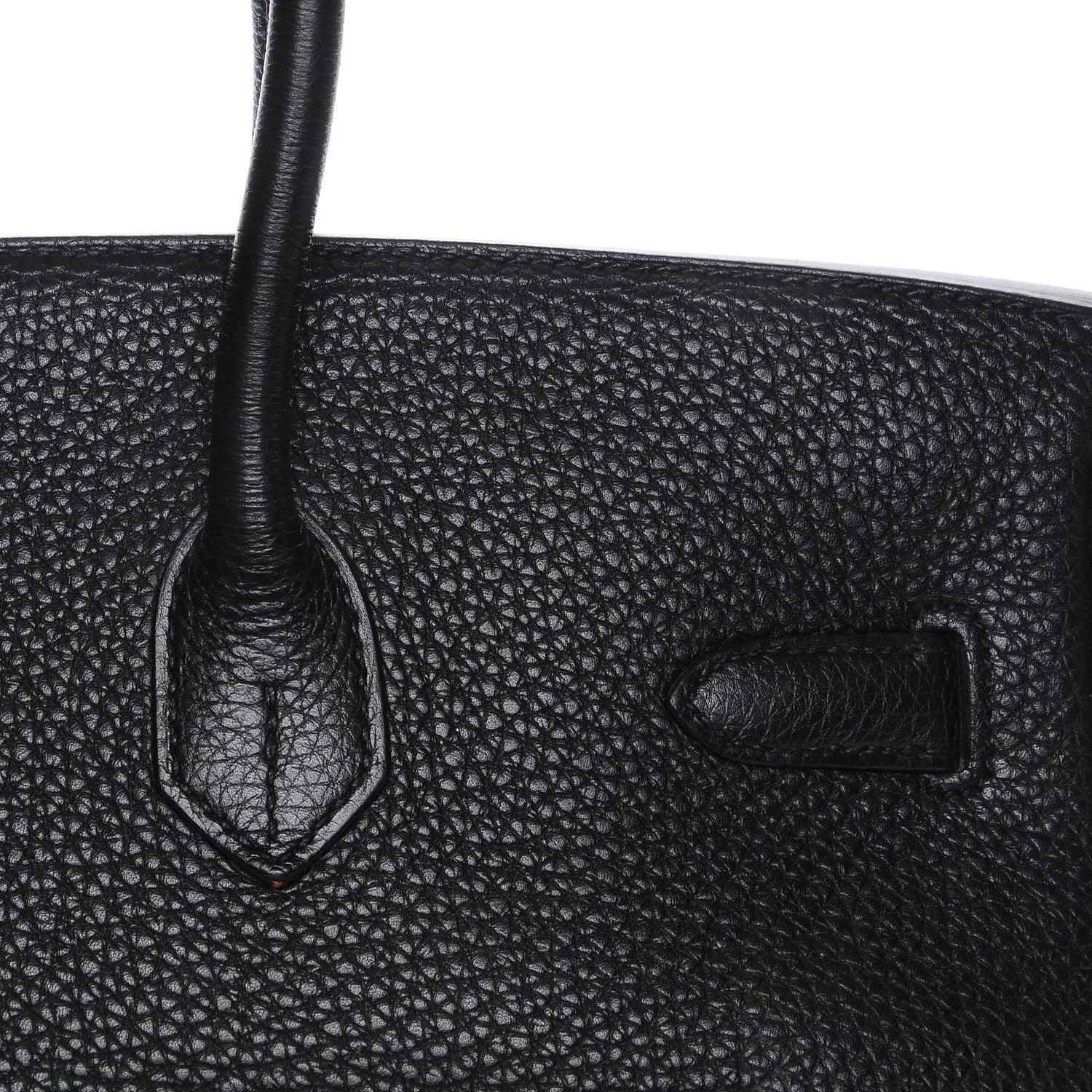 Hermes Taurillon Clemence Birkin 35 Black 23 of 30