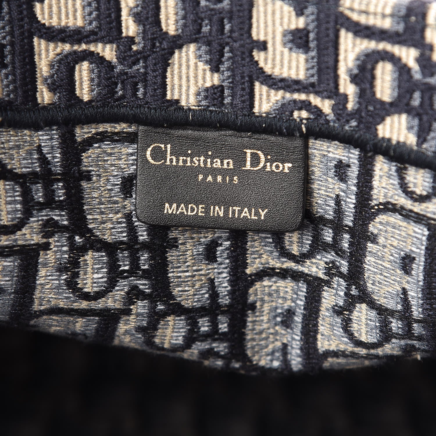 Christian Dior Oblique Book Tote Blue Multicolor 6 of 18